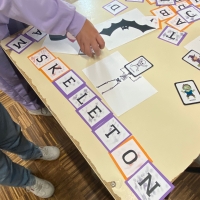 Halloween: Alunos do Ensino Profissional dinamizam atividade lúdico-pedagógica com as turmas do 5.º ano